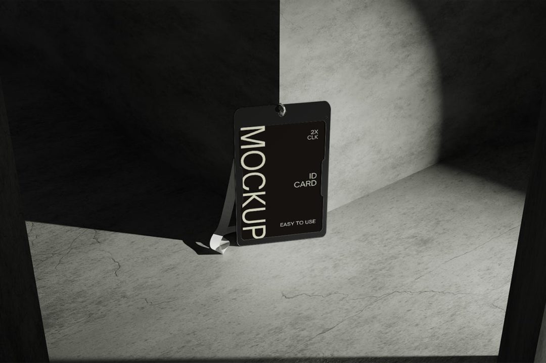 工业风混凝土背景工作证门牌门禁卡id卡挂绳设计展示效果图ps贴图样机 ID Card Mockup | Modern 样机素材 第4张-素材湾丨精选海外优质设计素材资源 工业风混凝土背景工作证门牌门禁卡id卡挂绳设计展示效果图ps贴图样机 ID Card Mockup | Modern 样机素材 sucaiwan.com