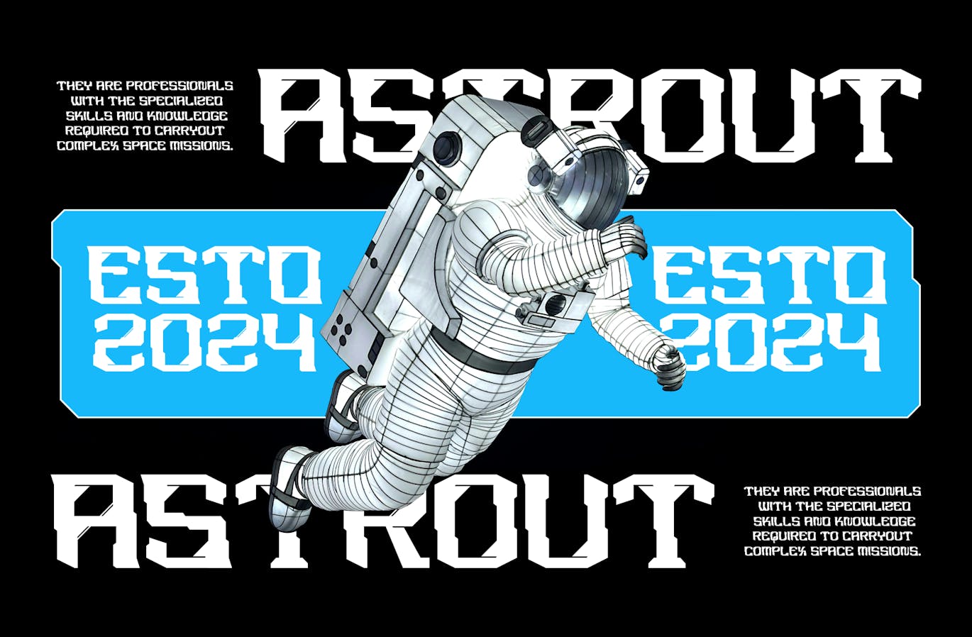 未来科幻赛博朋克海报封面标题设计装饰英文字体安装包 Hiraki – Modern Techno Font 设计素材 第2张-素材湾丨精选海外优质设计素材资源 未来科幻赛博朋克海报封面标题设计装饰英文字体安装包 Hiraki – Modern Techno Font 设计素材 sucaiwan.com