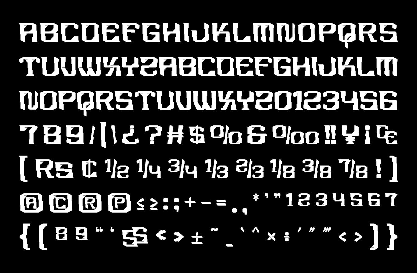 未来科幻赛博朋克海报封面标题设计装饰英文字体安装包 Hiraki – Modern Techno Font 设计素材 第6张-素材湾丨精选海外优质设计素材资源 未来科幻赛博朋克海报封面标题设计装饰英文字体安装包 Hiraki – Modern Techno Font 设计素材 sucaiwan.com