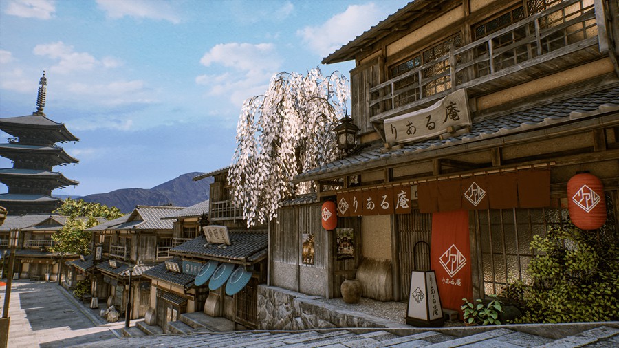 复古日本东京小巷街道房屋寺庙3d模型ue设计素材 Kyoto Alley v4.24-4.26 样机素材 第5张-素材湾丨精选海外优质设计素材资源 复古日本东京小巷街道房屋寺庙3d模型ue设计素材 Kyoto Alley v4.24-4.26 样机素材 sucaiwan.com