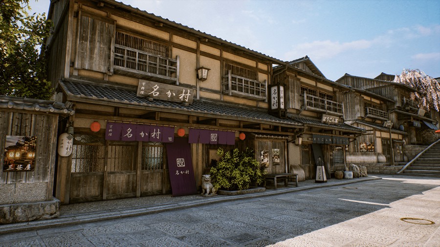 复古日本东京小巷街道房屋寺庙3d模型ue设计素材 Kyoto Alley v4.24-4.26 样机素材 第6张-素材湾丨精选海外优质设计素材资源 复古日本东京小巷街道房屋寺庙3d模型ue设计素材 Kyoto Alley v4.24-4.26 样机素材 sucaiwan.com