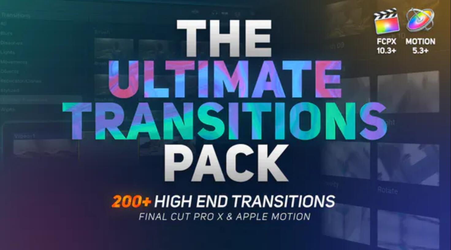 FCPX插件:205个终极实用优雅故障漏光画笔墨迹摄像机漫画风火焰墨迹视差转场过渡包 , 第1张-素材湾丨精选海外优质设计素材资源 FCPX插件:205个终极实用优雅故障漏光画笔墨迹摄像机漫画风火焰墨迹视差转场过渡包 , sucaiwan.com