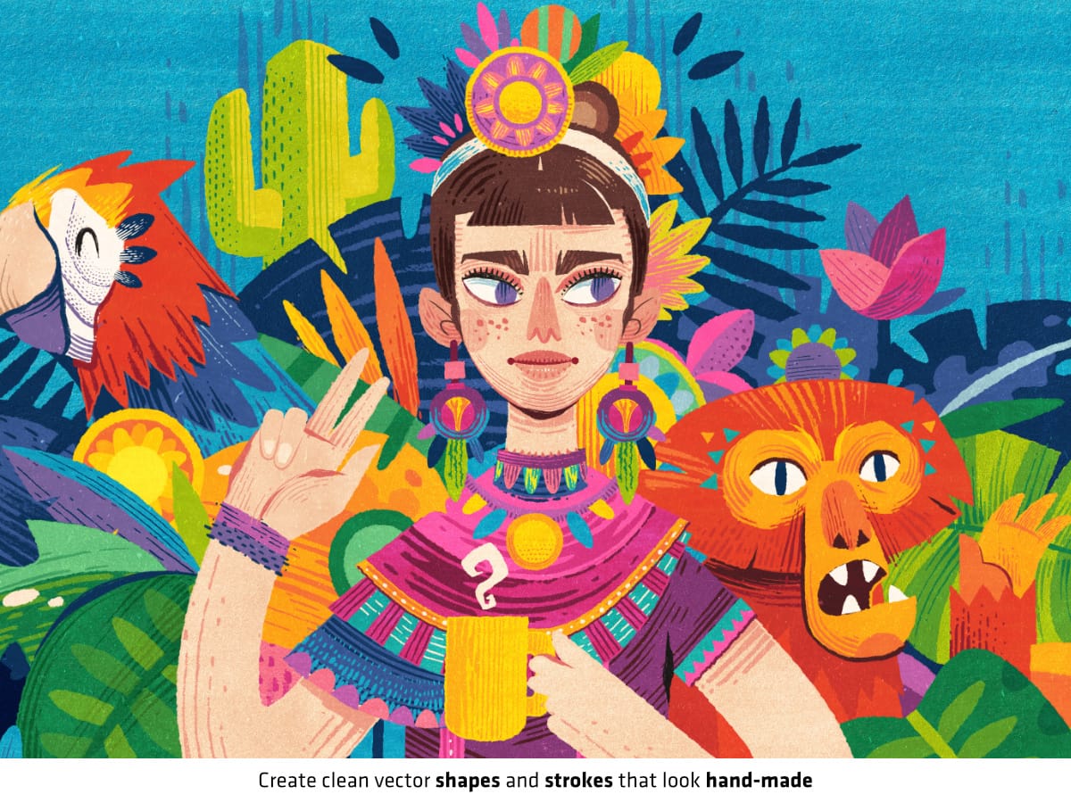 Frankentoon Studio有趣漫画点状线条艺术绘画纹理质感Affinity Designer笔刷画笔工具包 El Malo Illustration Kit for Affinity Designer 笔刷资源 第3张-素材湾丨精选海外优质设计素材资源 Frankentoon Studio有趣漫画点状线条艺术绘画纹理质感Affinity Designer笔刷画笔工具包 El Malo Illustration Kit for Affinity Designer 笔刷资源 sucaiwan.com