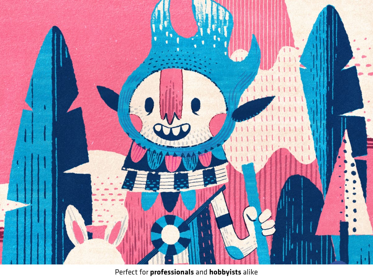 Frankentoon Studio有趣漫画点状线条艺术绘画纹理质感Affinity Designer笔刷画笔工具包 El Malo Illustration Kit for Affinity Designer 笔刷资源 第5张-素材湾丨精选海外优质设计素材资源 Frankentoon Studio有趣漫画点状线条艺术绘画纹理质感Affinity Designer笔刷画笔工具包 El Malo Illustration Kit for Affinity Designer 笔刷资源 sucaiwan.com