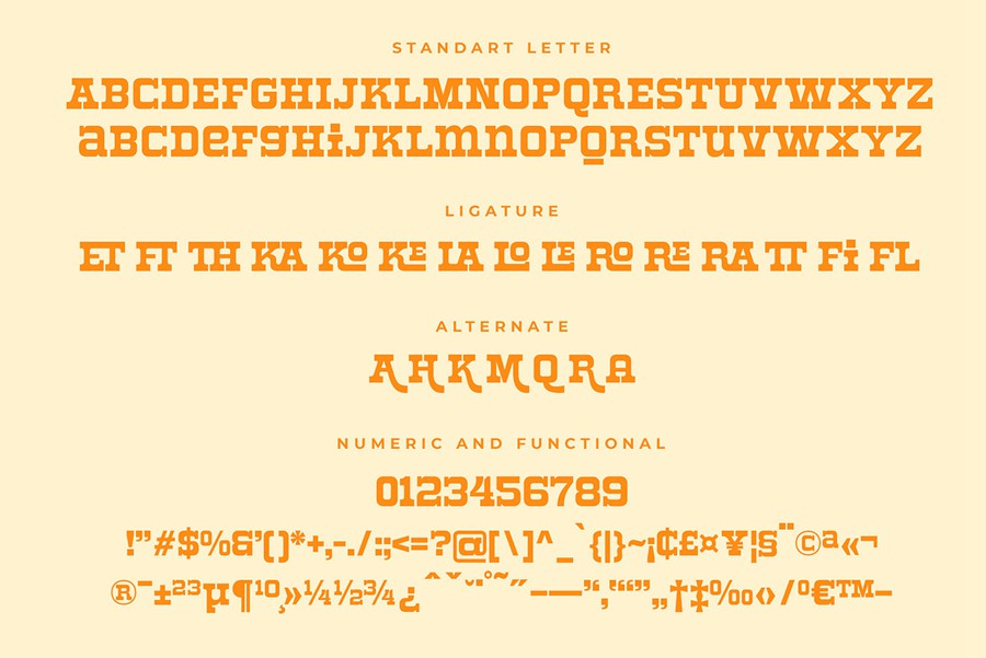 美式复古趣味杂志海报标题品牌logo设计几何风psai衬线英文字体安装包 Roger Display Western Font 设计素材 第15张-素材湾丨精选海外优质设计素材资源 美式复古趣味杂志海报标题品牌logo设计几何风psai衬线英文字体安装包 Roger Display Western Font 设计素材 sucaiwan.com