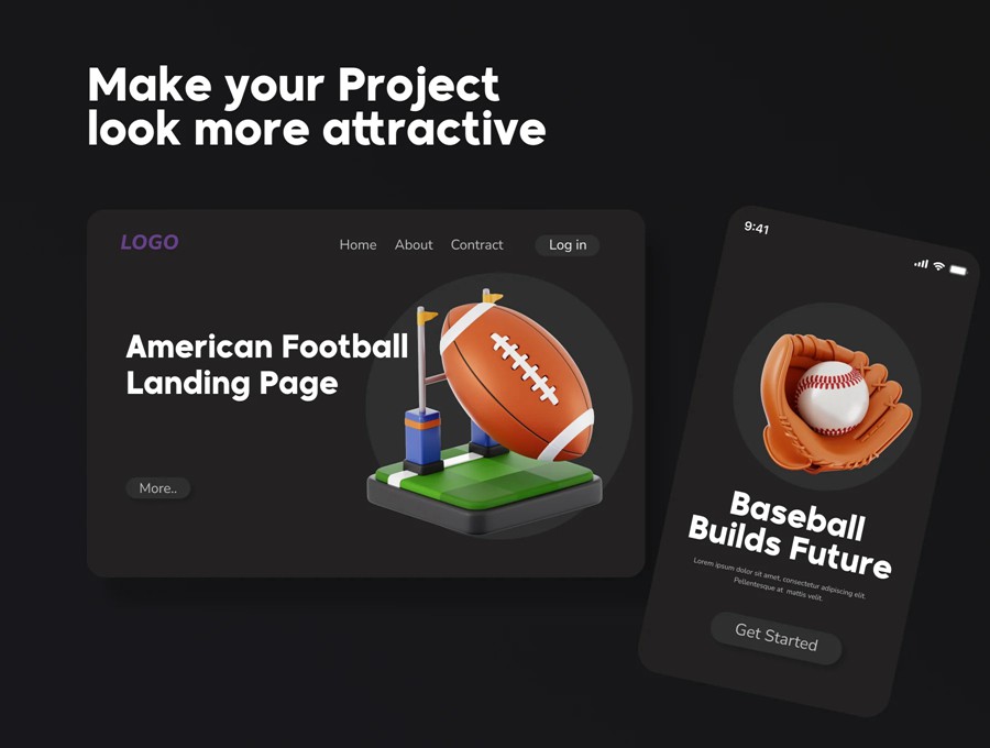 30款极简体育运动锻炼活动3d插图图标icons设计blender/png格式素材 Sport & Event 3D Asset 图标素材 第4张-素材湾丨精选海外优质设计素材资源 30款极简体育运动锻炼活动3d插图图标icons设计blender/png格式素材 Sport & Event 3D Asset 图标素材 sucaiwan.com