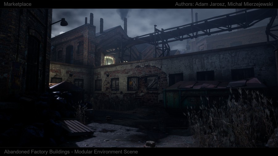 废弃旧厂房建筑3d模型ue设计素材 Abandoned Factory Buildings 样机素材 第5张-素材湾丨精选海外优质设计素材资源 废弃旧厂房建筑3d模型ue设计素材 Abandoned Factory Buildings 样机素材 sucaiwan.com