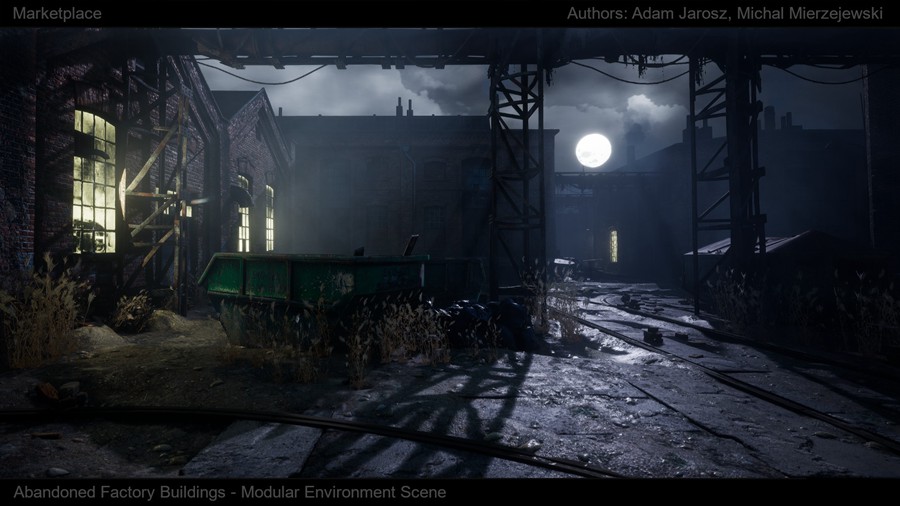 废弃旧厂房建筑3d模型ue设计素材 Abandoned Factory Buildings 样机素材 第6张-素材湾丨精选海外优质设计素材资源 废弃旧厂房建筑3d模型ue设计素材 Abandoned Factory Buildings 样机素材 sucaiwan.com