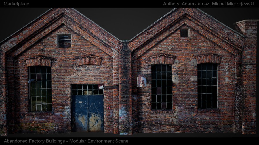 废弃旧厂房建筑3d模型ue设计素材 Abandoned Factory Buildings 样机素材 第10张-素材湾丨精选海外优质设计素材资源 废弃旧厂房建筑3d模型ue设计素材 Abandoned Factory Buildings 样机素材 sucaiwan.com