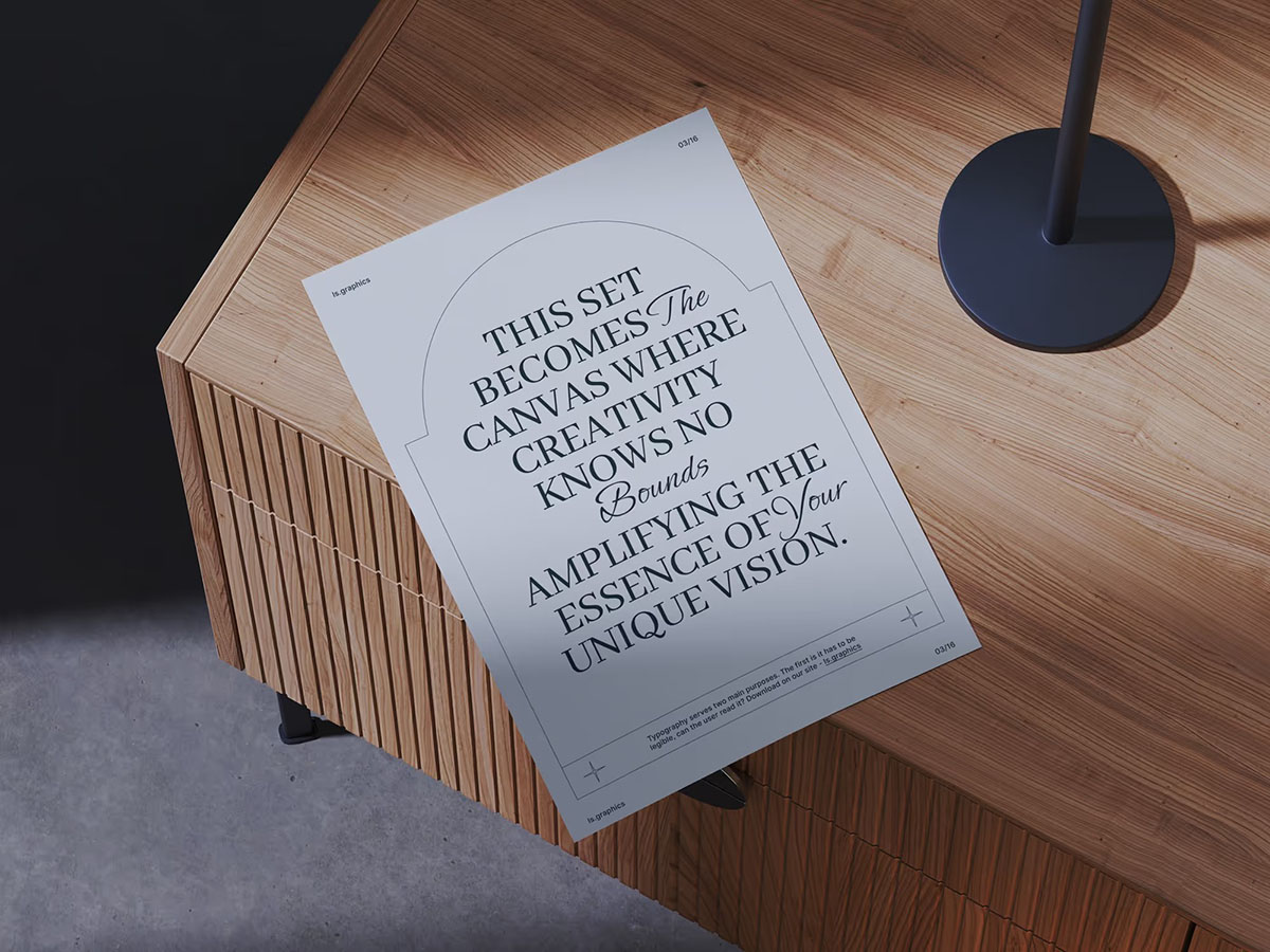 16款时尚品牌vi设计画册海报信封手提袋卡片展示ps贴图样机模板 Ateur: Branding Mockups 样机素材 sucaiwan.com