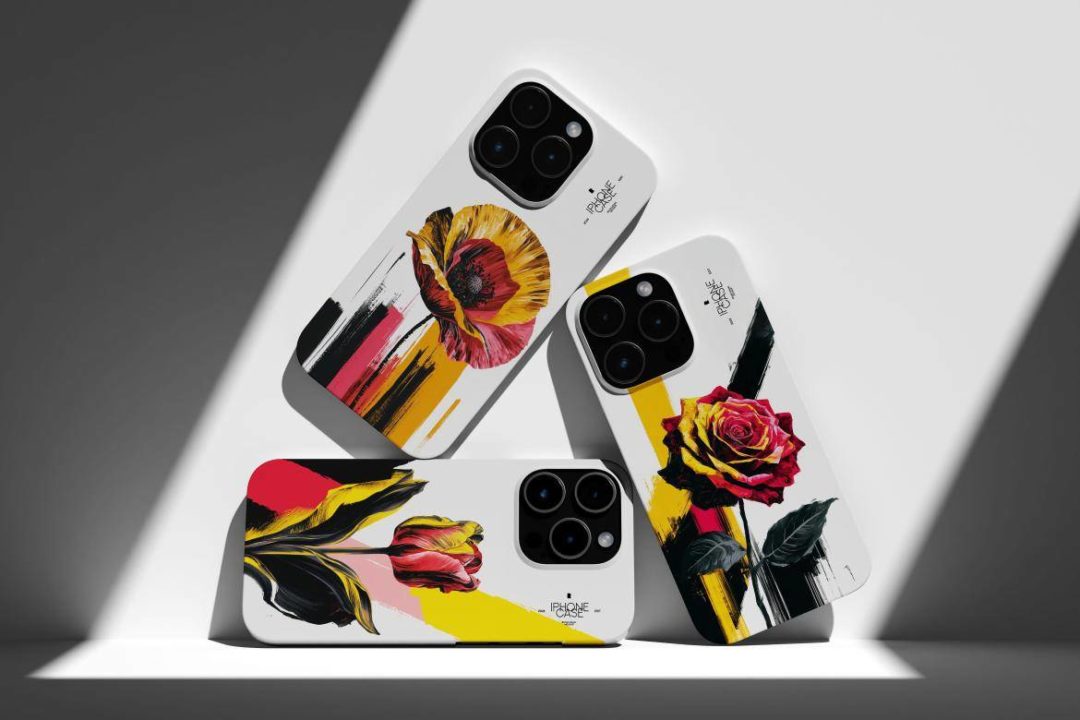 真实苹果iPhone 15 Pro手机壳保护壳设计ps展示贴图样机模板效果图素材 iPhone 15 Pro Case Mockup 样机素材 sucaiwan.com