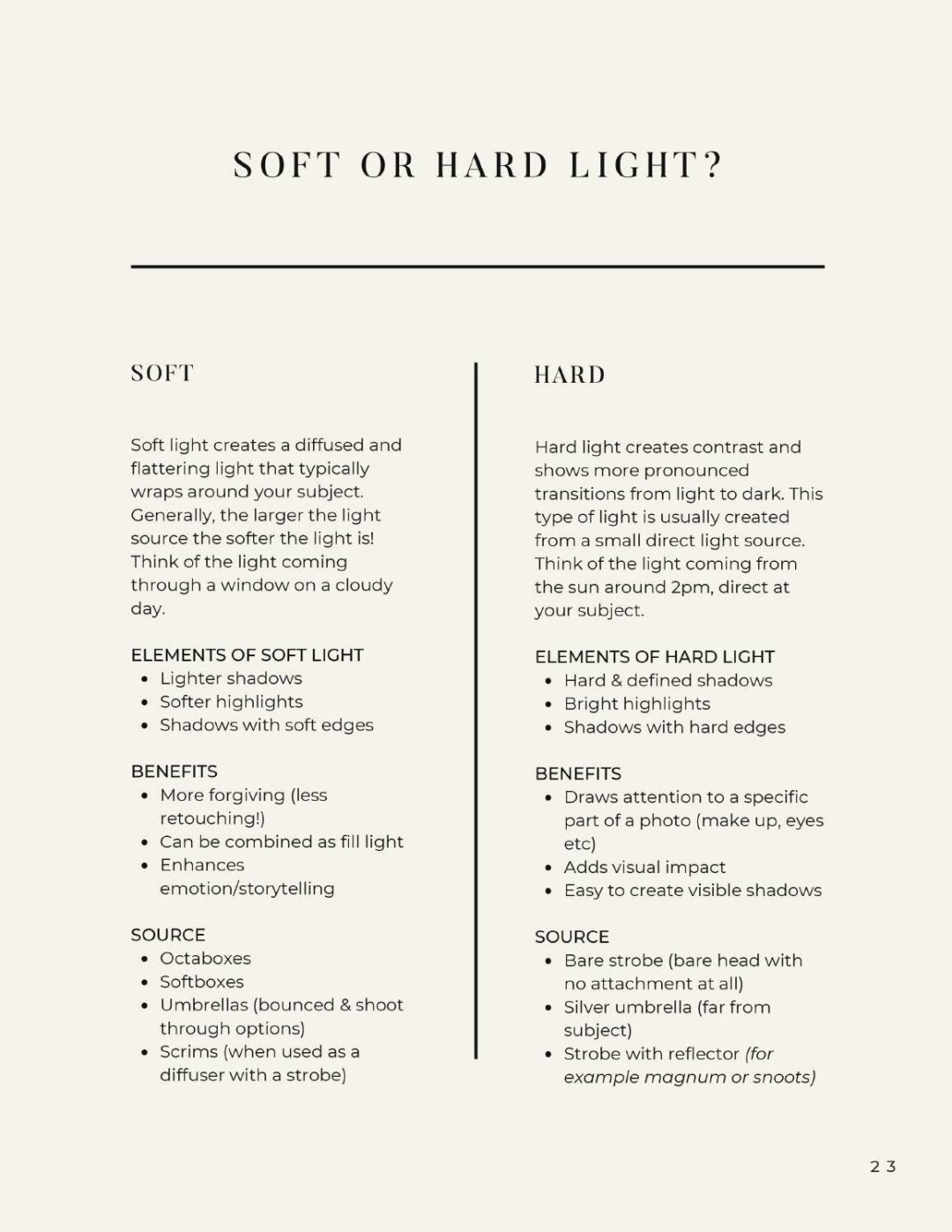 大师课程 摄影大神Lara Jade出品肖像摄影照明灯光教程指南手册 Lara Jade – The Light Guide 设计教程 第4张-素材湾丨精选海外优质设计素材资源 大师课程 摄影大神Lara Jade出品肖像摄影照明灯光教程指南手册 Lara Jade – The Light Guide 设计教程 sucaiwan.com