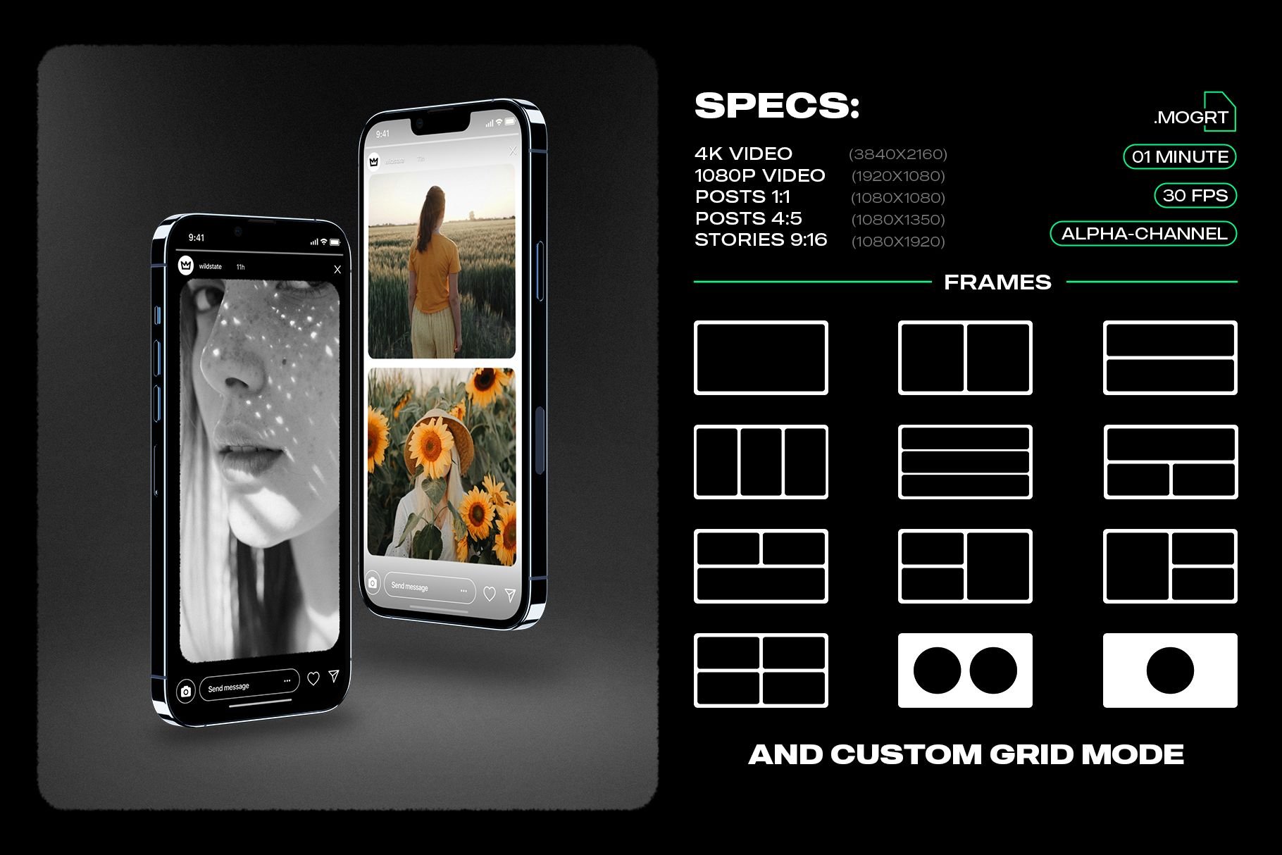 AE+PR预设:4K复古柯达胶片电影帧边框遮罩预设 Advanced Film Overlays | 4K + 1080P 插件预设 第2张-素材湾丨精选海外优质设计素材资源 AE+PR预设:4K复古柯达胶片电影帧边框遮罩预设 Advanced Film Overlays | 4K + 1080P 插件预设 sucaiwan.com