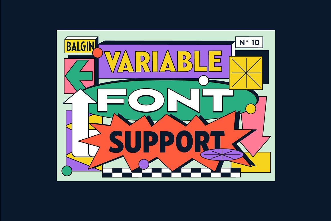 英文字体:90年代复古怀旧风趣味时尚粗体几何海报封面LOGO英文字体 Balgin 设计素材 第8张-素材湾丨精选海外优质设计素材资源 英文字体:90年代复古怀旧风趣味时尚粗体几何海报封面LOGO英文字体 Balgin 设计素材 sucaiwan.com