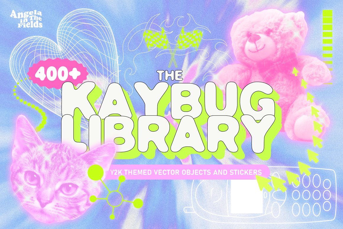 400多个90年代Y2K粉红少女心风格趣味贴纸几何拼贴画弥散光霓虹框架图标设计套装 400+ Y2K Elements + Bonus 图标素材 第1张-素材湾丨精选海外优质设计素材资源 400多个90年代Y2K粉红少女心风格趣味贴纸几何拼贴画弥散光霓虹框架图标设计套装 400+ Y2K Elements + Bonus 图标素材 sucaiwan.com