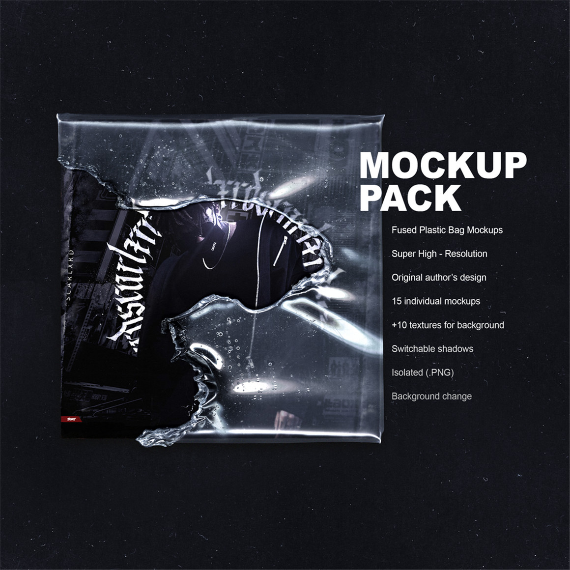 新潮复古透明塑料袋灼烧熔合粗糙纹专辑海报封面包装袋PSD样机素材 Fused Plastic Bag Mockup Pack 样机素材 第2张-素材湾丨精选海外优质设计素材资源 新潮复古透明塑料袋灼烧熔合粗糙纹专辑海报封面包装袋PSD样机素材 Fused Plastic Bag Mockup Pack 样机素材 sucaiwan.com
