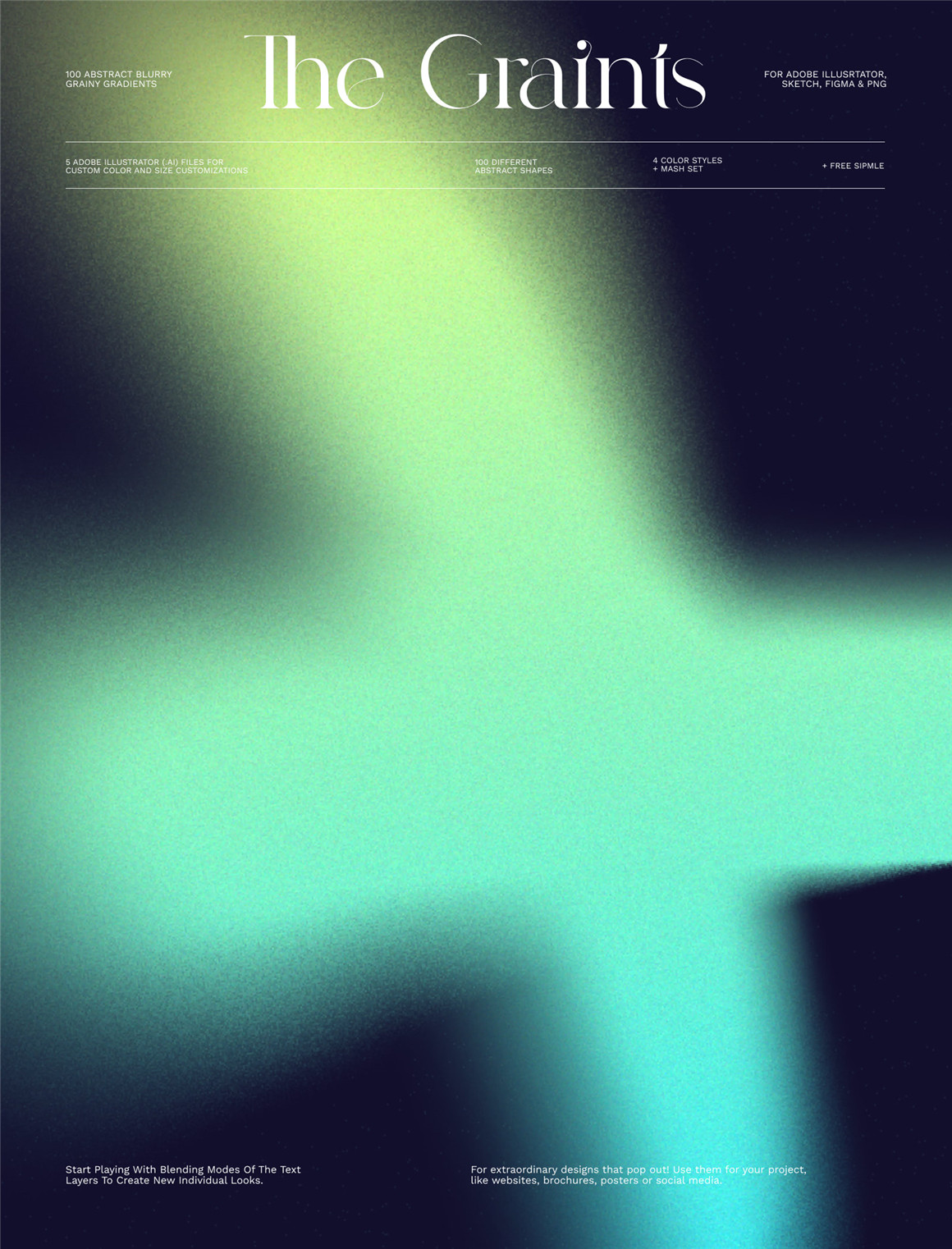 100个抽象酸性渐变弥散光模糊颗粒噪点纹理背景艺术图形设计素材包 The Graints 图片素材 第18张-素材湾丨精选海外优质设计素材资源 100个抽象酸性渐变弥散光模糊颗粒噪点纹理背景艺术图形设计素材包 The Graints 图片素材 sucaiwan.com