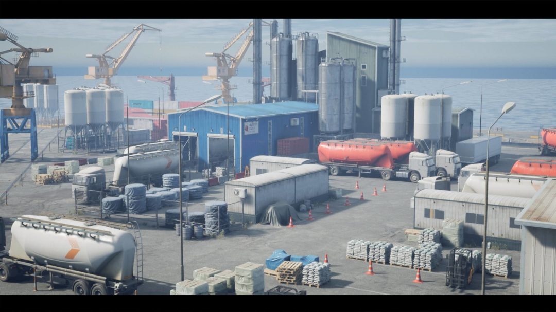 真实工业港口车辆船舶起重机场景UE模型素材 Unreal Engine – Port 样机素材 第4张-素材湾丨精选海外优质设计素材资源 真实工业港口车辆船舶起重机场景UE模型素材 Unreal Engine – Port 样机素材 sucaiwan.com