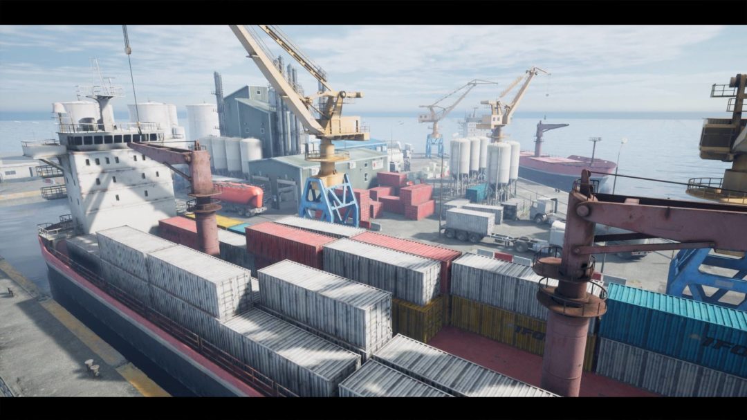 真实工业港口车辆船舶起重机场景UE模型素材 Unreal Engine – Port 样机素材 第5张-素材湾丨精选海外优质设计素材资源 真实工业港口车辆船舶起重机场景UE模型素材 Unreal Engine – Port 样机素材 sucaiwan.com