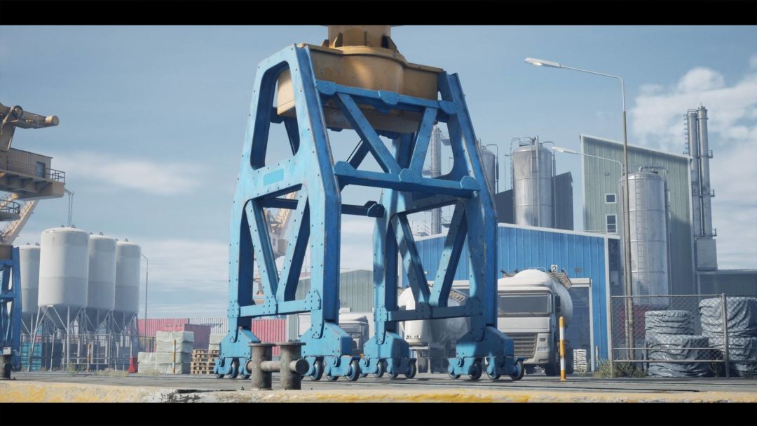 真实工业港口车辆船舶起重机场景UE模型素材 Unreal Engine – Port 样机素材 第12张-素材湾丨精选海外优质设计素材资源 真实工业港口车辆船舶起重机场景UE模型素材 Unreal Engine – Port 样机素材 sucaiwan.com