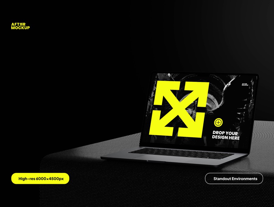 7款黑化风苹果MacBook笔记本电脑演示效果图Ps贴图样机模板素材 Mikaila Macbook Mockups 样机素材 第6张-素材湾丨精选海外优质设计素材资源 7款黑化风苹果MacBook笔记本电脑演示效果图Ps贴图样机模板素材 Mikaila Macbook Mockups 样机素材 sucaiwan.com