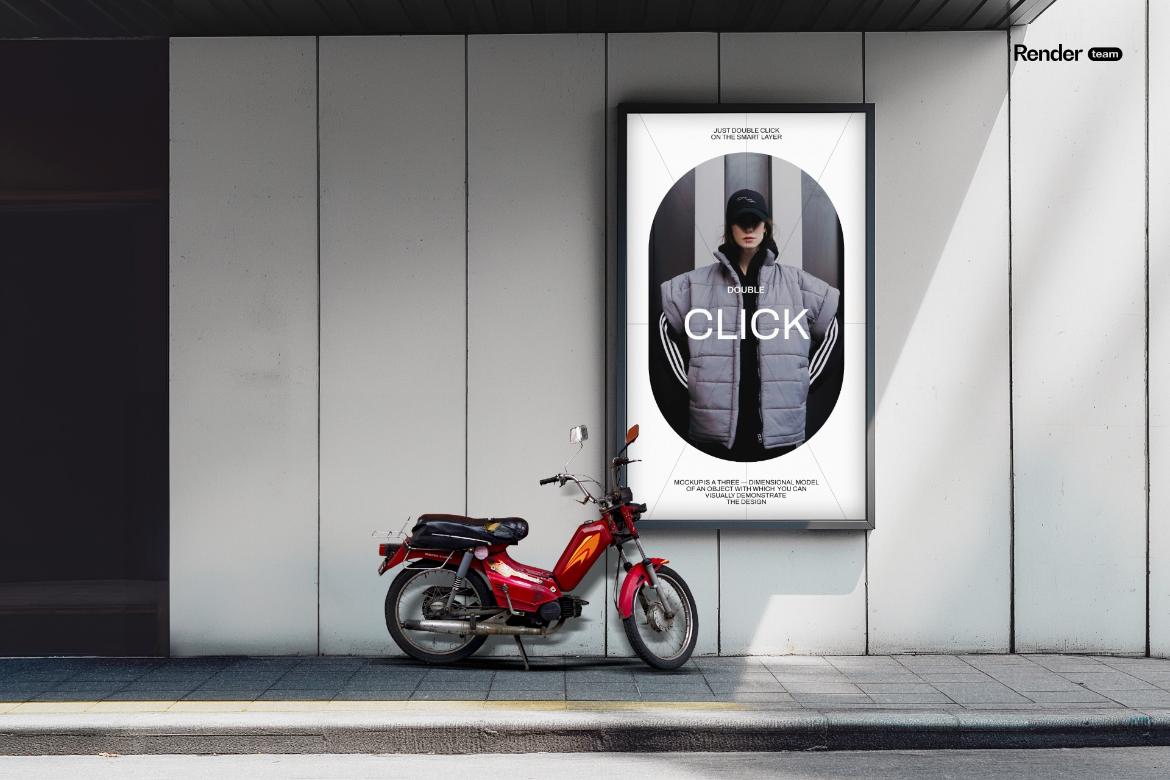 10款高级城市街头广告牌灯箱视觉宣传海报设计Ps展示贴图样机模板素材 Urban Mockup Set 样机素材 sucaiwan.com