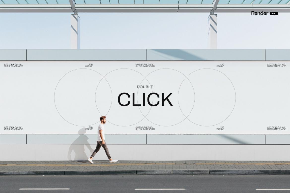 10款高级城市街头广告牌灯箱视觉宣传海报设计Ps展示贴图样机模板素材 Urban Mockup Set 样机素材 sucaiwan.com