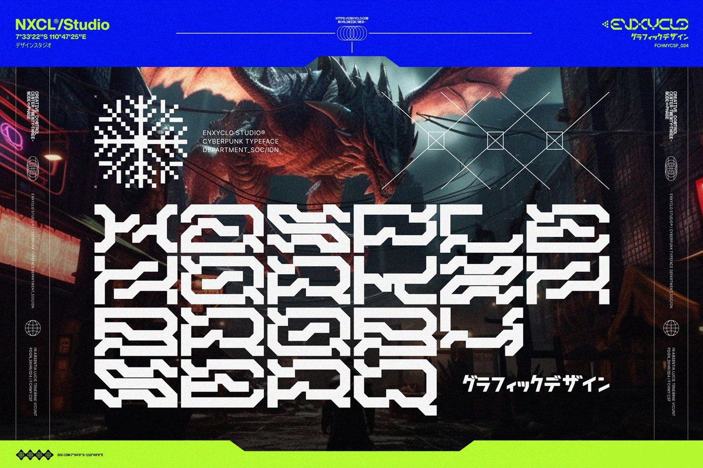 未来科幻赛博朋克网站海报服装徽标设计y2k装饰英文字体安装包 NCL Graxebeosa Font Family – Cyberpunk Futuristic 设计素材 第3张-素材湾丨精选海外优质设计素材资源 未来科幻赛博朋克网站海报服装徽标设计y2k装饰英文字体安装包 NCL Graxebeosa Font Family – Cyberpunk Futuristic 设计素材 sucaiwan.com