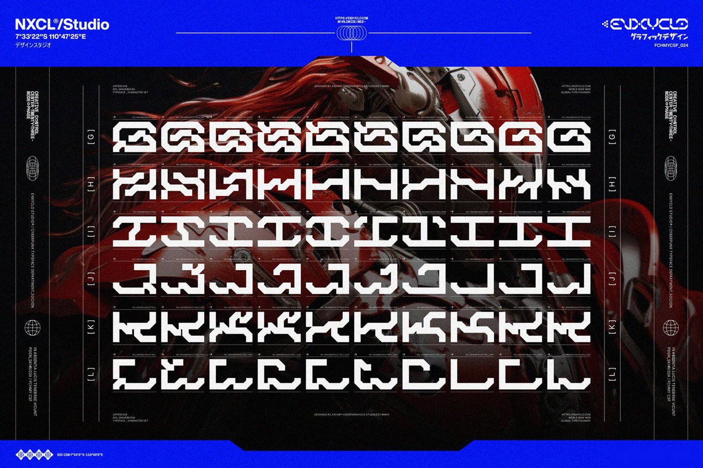 未来科幻赛博朋克网站海报服装徽标设计y2k装饰英文字体安装包 NCL Graxebeosa Font Family – Cyberpunk Futuristic 设计素材 第15张-素材湾丨精选海外优质设计素材资源 未来科幻赛博朋克网站海报服装徽标设计y2k装饰英文字体安装包 NCL Graxebeosa Font Family – Cyberpunk Futuristic 设计素材 sucaiwan.com