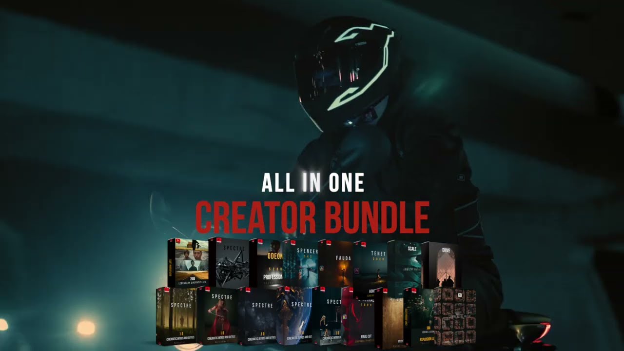 17款全能专业电影级制作转场/音效/镜头光晕/LUT合集包 All-in-one Creator Bundle NEW – Paramount Motion 插件预设 sucaiwan.com