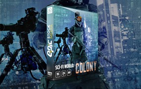 音效素材:119个未来科技电影氛围创造太空殖民地音效素材库 Epic Stock Media – Sci-fi World Colony