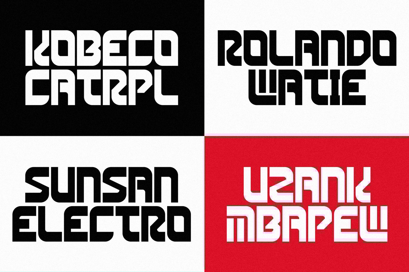 时尚机甲游戏电子竞技海报包装设计无衬线英文字体安装包 Space Over – Futuristic Display Font 设计素材 sucaiwan.com