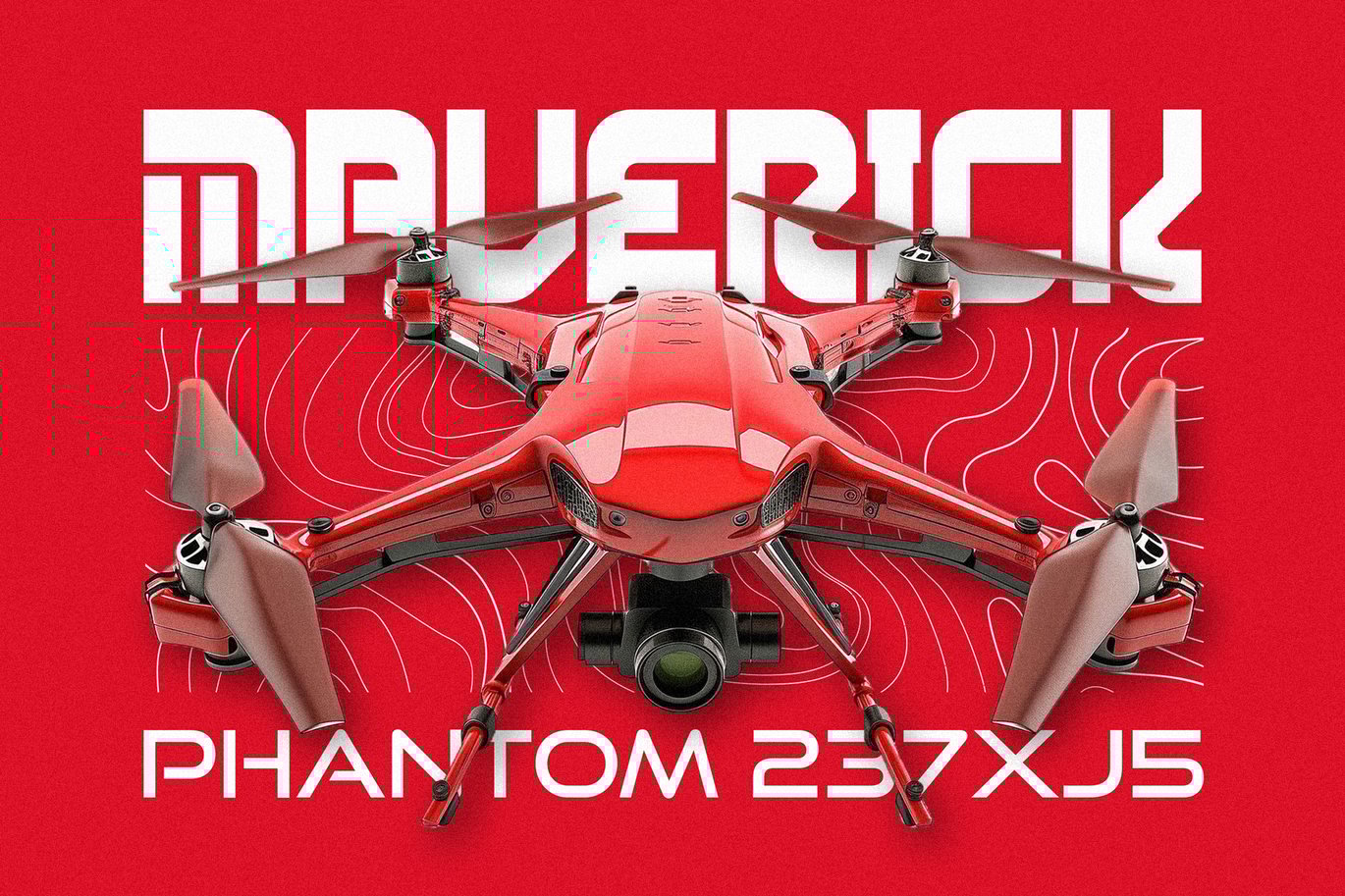 时尚机甲游戏电子竞技海报包装设计无衬线英文字体安装包 Space Over – Futuristic Display Font 设计素材 sucaiwan.com