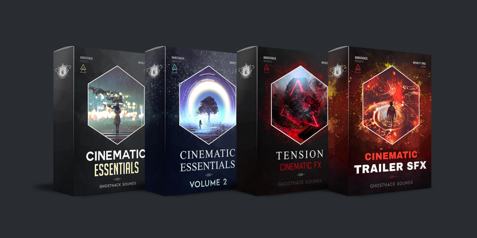 Ghosthack 四套1600+个优美震撼紧张大气冲击氛围烘托抽象深沉转场打击鼓弦乐低音上升电影预告片史诗无损音效包 Cinematic Essentials Volume 2/Cinematic Essentials/Cinematic Trailer SFX/Tension – Cinematic FX 影视音频 第1张-素材湾丨精选海外优质设计素材资源 Ghosthack 四套1600+个优美震撼紧张大气冲击氛围烘托抽象深沉转场打击鼓弦乐低音上升电影预告片史诗无损音效包 Cinematic Essentials Volume 2/Cinematic Essentials/Cinematic Trailer SFX/Tension – Cinematic FX 影视音频 sucaiwan.com