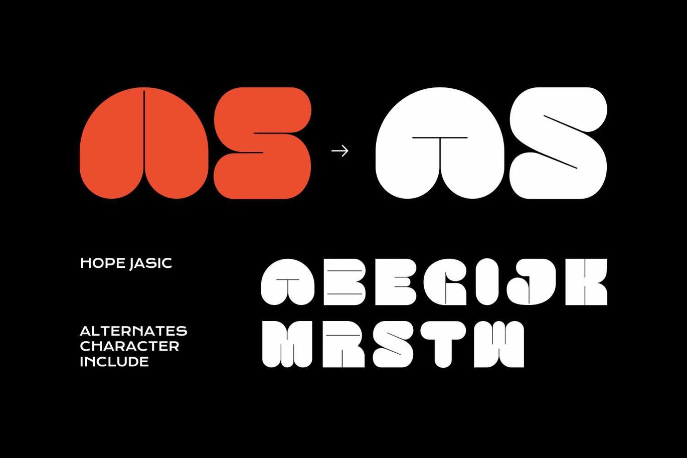 英文字体:现代趣味Y2K圆润俏皮卡通logo标题排版无衬线装饰字体 Hope Jasic – Bold Rounded Font , 第5张-素材湾丨精选海外优质设计素材资源 英文字体:现代趣味Y2K圆润俏皮卡通logo标题排版无衬线装饰字体 Hope Jasic – Bold Rounded Font , sucaiwan.com