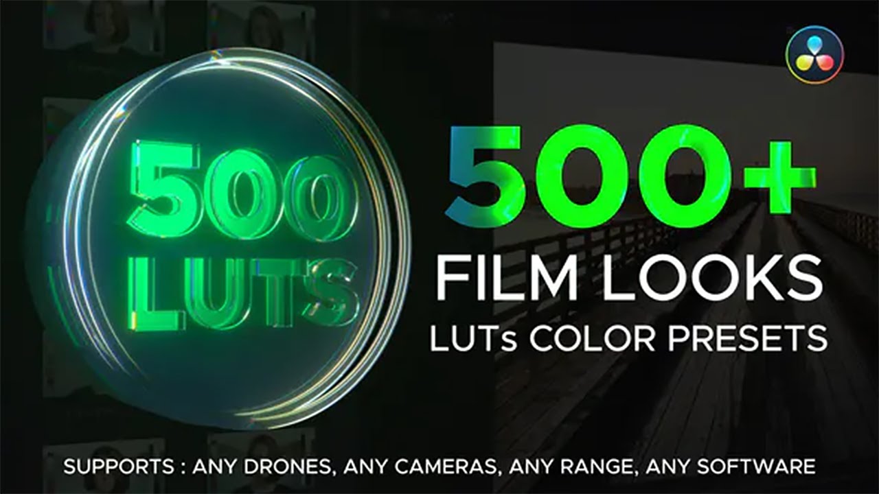 510个复古好莱坞老电影婚礼无人机电影感滤镜LUT调色预设 LUT Color Presets for DaVinci Resolve , 第1张-素材湾丨精选海外优质设计素材资源 510个复古好莱坞老电影婚礼无人机电影感滤镜LUT调色预设 LUT Color Presets for DaVinci Resolve , sucaiwan.com