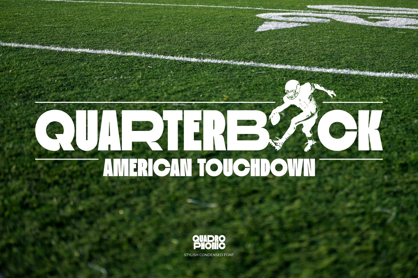 时尚品牌杂志海报标题服装设计无衬线英文字体安装包 Quadrophonic – Stylish Condensed Font 设计素材 sucaiwan.com