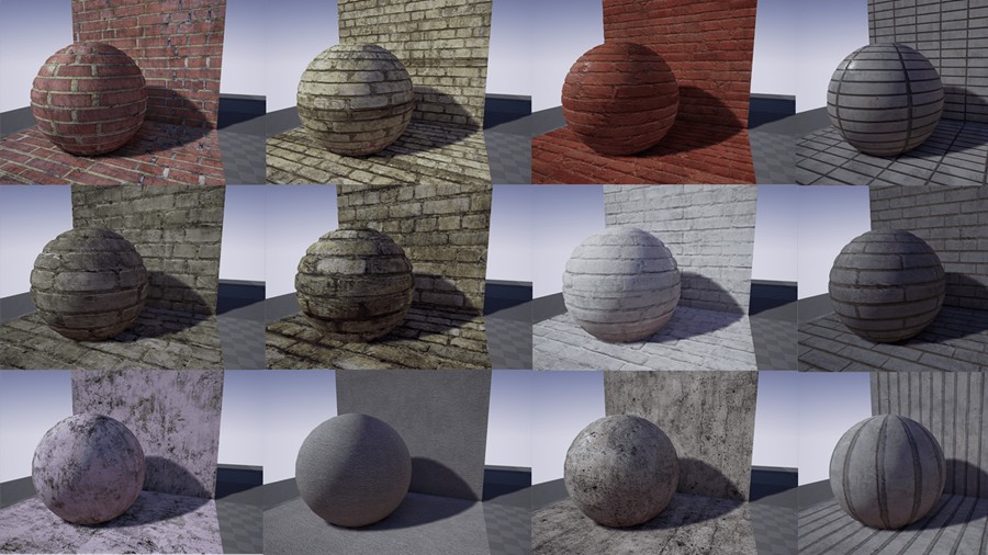 生锈污垢混凝土砖块瓷砖金属3d贴图材质ue设计素材 Cellar Materials 样机素材 第9张-素材湾丨精选海外优质设计素材资源 生锈污垢混凝土砖块瓷砖金属3d贴图材质ue设计素材 Cellar Materials 样机素材 sucaiwan.com