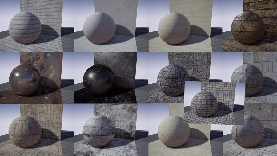 生锈污垢混凝土砖块瓷砖金属3d贴图材质ue设计素材 Cellar Materials 样机素材 第10张-素材湾丨精选海外优质设计素材资源 生锈污垢混凝土砖块瓷砖金属3d贴图材质ue设计素材 Cellar Materials 样机素材 sucaiwan.com