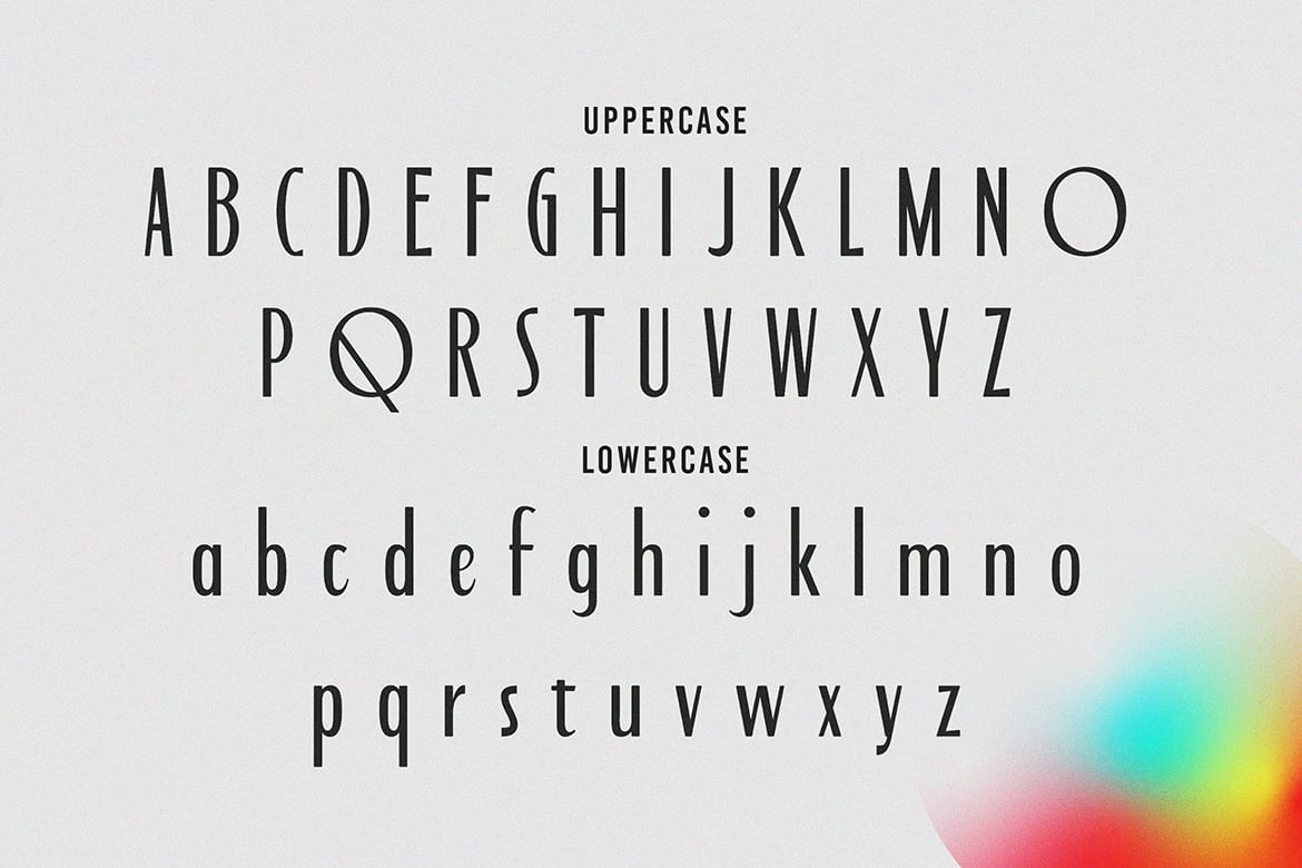 现代品牌海报徽标设计无衬线英文字体安装包 Bourned – Unique Display Sans 设计素材 sucaiwan.com