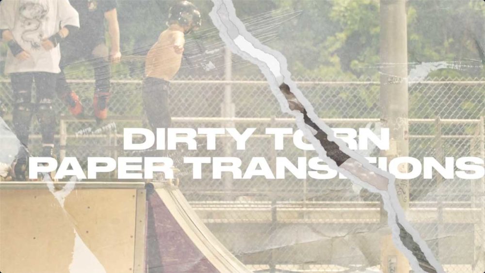 Fcpx插件 潮流嘻哈说唱风撕纸纸片拼贴艺术视频转场过渡特效包 Dirty Torn Paper Transitions 插件预设 sucaiwan.com