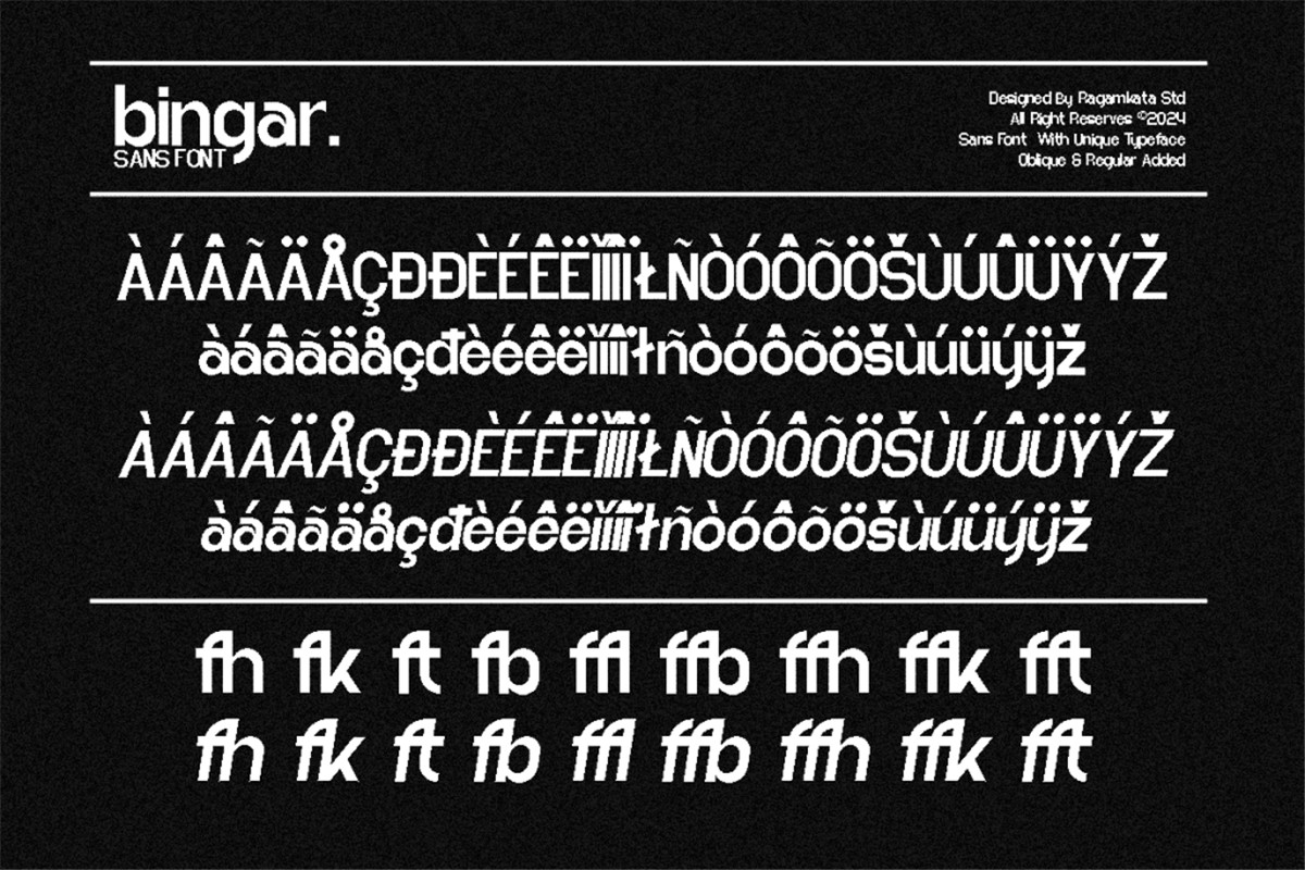 英文字体:现代粗糙毛边时尚品牌杂志海报标题服装设计无衬线字体 Bingar modern sans display , 第12张-素材湾丨精选海外优质设计素材资源 英文字体:现代粗糙毛边时尚品牌杂志海报标题服装设计无衬线字体 Bingar modern sans display , sucaiwan.com