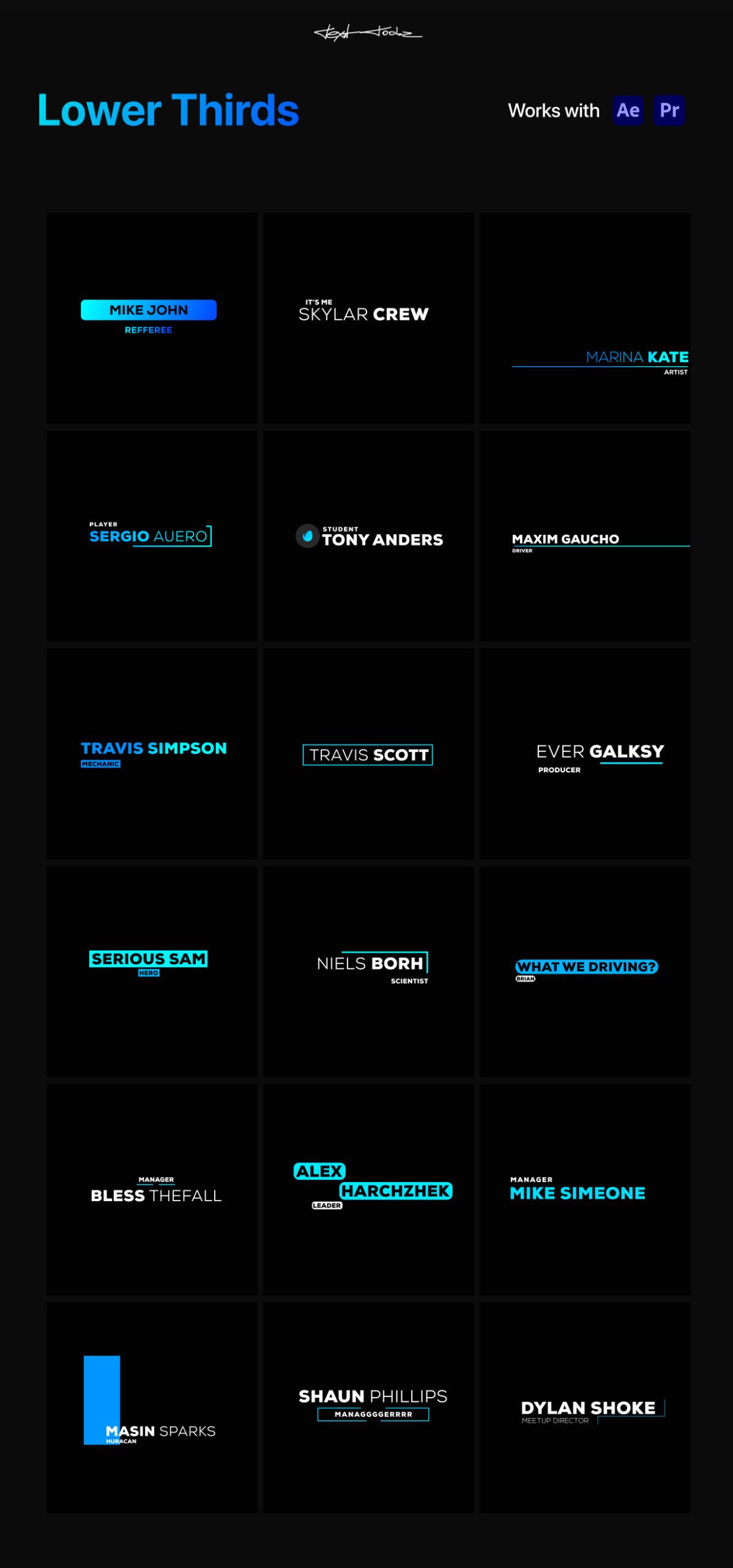 AE插件:4000+超级时尚简约失真动力学海报运动文字排版标题动画预设包 Text Tools – Most Versatile Titles Pack , 第4张-素材湾丨精选海外优质设计素材资源 AE插件:4000+超级时尚简约失真动力学海报运动文字排版标题动画预设包 Text Tools – Most Versatile Titles Pack , sucaiwan.com