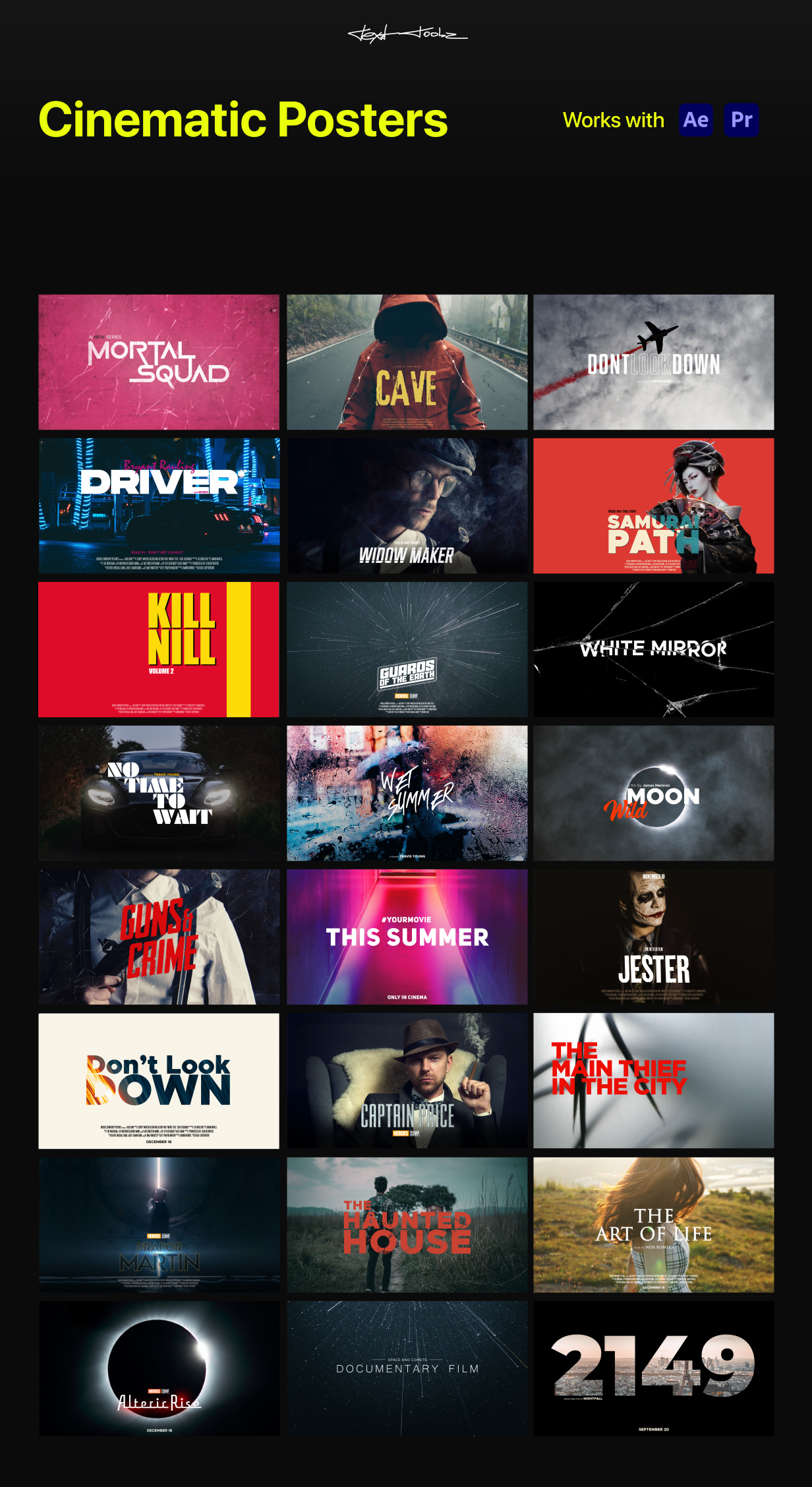 AE插件:4000+超级时尚简约失真动力学海报运动文字排版标题动画预设包 Text Tools – Most Versatile Titles Pack , 第5张-素材湾丨精选海外优质设计素材资源 AE插件:4000+超级时尚简约失真动力学海报运动文字排版标题动画预设包 Text Tools – Most Versatile Titles Pack , sucaiwan.com