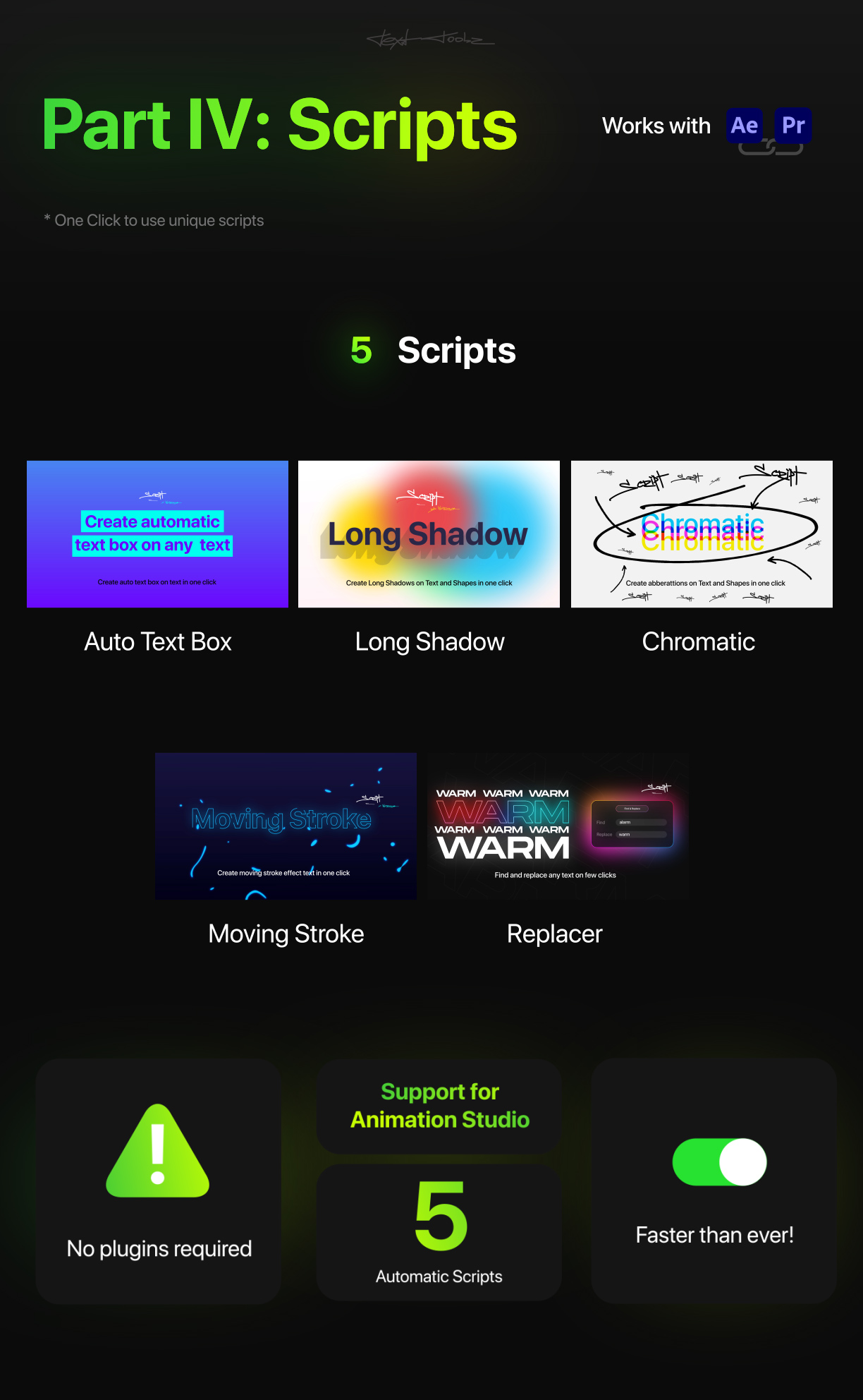AE插件:4000+超级时尚简约失真动力学海报运动文字排版标题动画预设包 Text Tools – Most Versatile Titles Pack , 第7张-素材湾丨精选海外优质设计素材资源 AE插件:4000+超级时尚简约失真动力学海报运动文字排版标题动画预设包 Text Tools – Most Versatile Titles Pack , sucaiwan.com