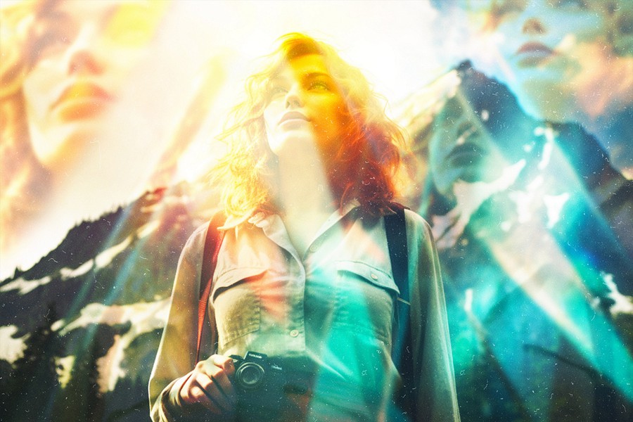 12款复古漏光棱镜反射照片海报邀请函设计PSD分层源文件模板素材 Retro Prism Photo Effects Collection 插件预设 第10张-素材湾丨精选海外优质设计素材资源 12款复古漏光棱镜反射照片海报邀请函设计PSD分层源文件模板素材 Retro Prism Photo Effects Collection 插件预设 sucaiwan.com