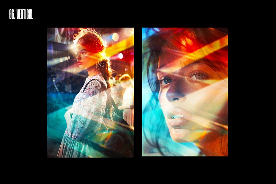 12款复古漏光棱镜反射照片海报邀请函设计PSD分层源文件模板素材 Retro Prism Photo Effects Collection 插件预设 第15张-素材湾丨精选海外优质设计素材资源 12款复古漏光棱镜反射照片海报邀请函设计PSD分层源文件模板素材 Retro Prism Photo Effects Collection 插件预设 sucaiwan.com