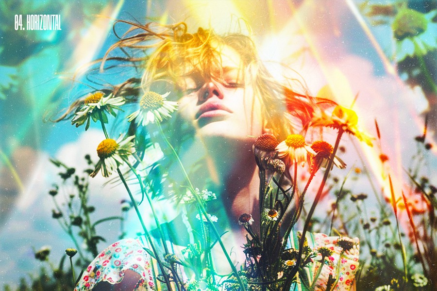 12款复古漏光棱镜反射照片海报邀请函设计PSD分层源文件模板素材 Retro Prism Photo Effects Collection 插件预设 第18张-素材湾丨精选海外优质设计素材资源 12款复古漏光棱镜反射照片海报邀请函设计PSD分层源文件模板素材 Retro Prism Photo Effects Collection 插件预设 sucaiwan.com