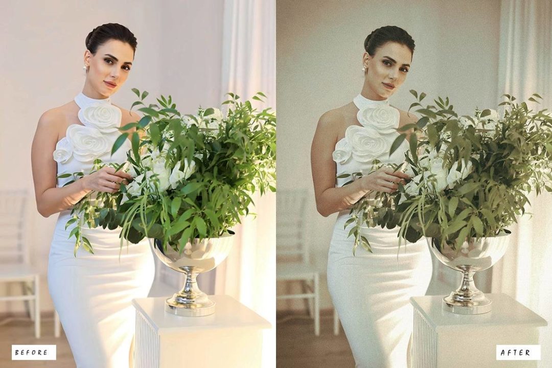 12组复古怀旧电影博主婚礼摄影照片调色Lightroom预设 12 Vintage wedding Lightroom Presets 插件预设 sucaiwan.com