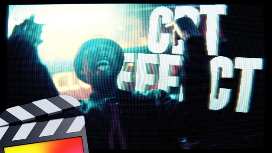 Ryan Nangle – CRT TV Effect 11款复古CRT监视器像素屏幕显示器特效FCPX插件效果预设 插件预设 sucaiwan.com